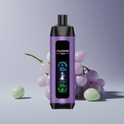 Philippines Wholesaler Aivono Aim Fatpro 22000 Puffs 28ml 600mAh Rechargeable Grape Mint Disposable Vape