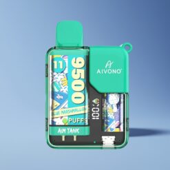 Philippines Wholesaler Aivono Aim Tank 9500 Puffs 18mL 650mAh LCD Blue Marshmallow