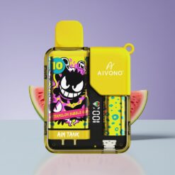 Philippines Wholesaler Aivono Aim Tank 9500 Puffs 18mL 650mAh LCD Watermelon Bubble Gum