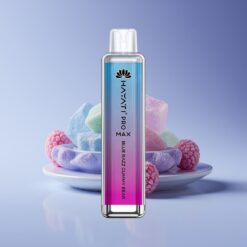 Philippines Wholesaler Hayati Pro Max 4000 Puffs 5% Nicotine Rechargeable Disposable Vape Blue Razz Gummy Bear