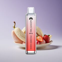 Philippines Wholesaler Hayati Pro Max 4000 Puffs Dual Mesh Rechargeable Strawberry Banana