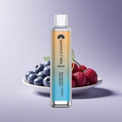 Philippines Wholesaler Hayati Pro Max 4000 Puffs Rechargeable Dual Mesh 2ml/10ml TPD Blueberry Cherry Cranberry