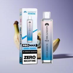 Philippines Wholesaler Hayati Pro Max 4000 Puffs Rechargeable Dual Mesh Blueberry Banana