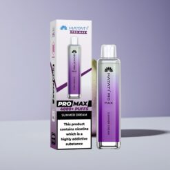 Philippines Wholesaler Hayati Pro Max 4000 Puffs TPD-Compliant Rechargeable Dual Mesh Coil Summer Dream