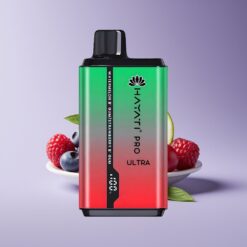 Philippines Wholesaler Hayati Pro Ultra 15000 Puffs 850mAh 24ml 2% Blueberry Raspberry Cherry Lemon