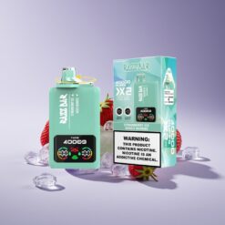 Philippines Wholesaler Razz Bar 40000 Puffs Disposable Vape Power Screen Strawberry Ice Mixed Berries