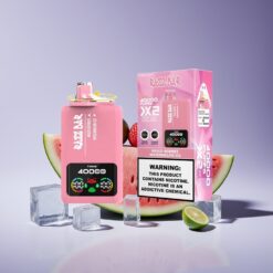 Philippines Wholesaler Razz Bar 40000 Puffs Power Screen Display 1.0Ohm 2 Mesh Coil Mixed Berries Watermelon Ice