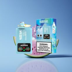 Philippines Wholesaler Razz Bar 40000 Puffs Power Screen Mesh Coil Blue Razz Ice Strawberry Watermelon Bubble Gum