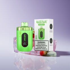 Philippines Wholesaler Razz Bar 50K Puffs 1.0 Ohm Mesh 650mAh Type-C 2% Nic Strawberry Ice
