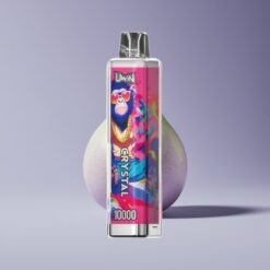 Philippines Wholesaler Uwin Crystal 10000 Lady Killa RGB 18ml 5% Rechargeable Disposable Vape