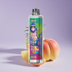 Philippines Wholesaler Uwin Crystal 10000 RGB 18ml 5% Peach Mango Pineapple Disposable Vape