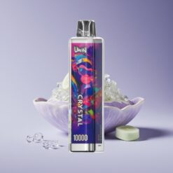 Philippines Wholesaler Uwin Crystal 10000 RGB 18ml Rechargeable Vanilla Ice Disposable Vape