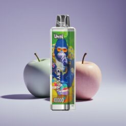 Philippines Wholesaler Uwin Crystal 10000 RGB Disposable Vape Two Apple