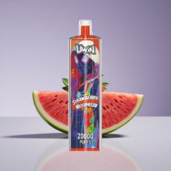 Philippines Wholesaler Uwin Shisha Hookah Crystal 20000 22ml Mesh Coil Type-C Rechargeable Strawberry Watermelon
