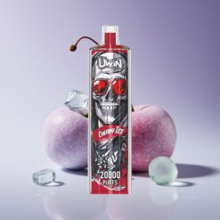 Philippines Wholesaler Uwin Shisha Hookah Crystal 20000 Rechargeable Mesh Coil Type-C Cherry Ice
