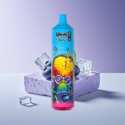Philippines Wholesaler Uwin Tornado 35K Music 600mAh Mesh Type-C Music Disposable Vape Blueberry On Ice