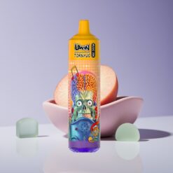 Philippines Wholesaler Uwin Tornado 35K Music Mesh Rechargeable Music Disposable Vape Summer Peach Ice