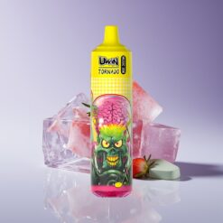 Philippines Wholesaler Uwin Tornado 35K Music Rechargeable Mesh 5% Strawberry Ice Disposable Vape