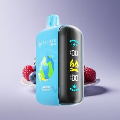 Philippines Wholesaler ELF BAR RAYA D3 25000 Blueberry Raspberry Rechargeable 23ml 5% Type-C