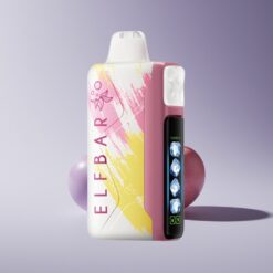 Philippines Wholesaler Elf Bar Ice King 40000 Puffs Cherry Strazz Rechargeable Adjustable LCD Dual Airflow