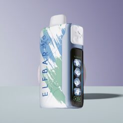 Philippines Wholesaler Elf Bar Ice King 40000 Puffs Miami Mint 20mL 5% Nicotine Rechargeable 850mAh Dual Airflow LCD