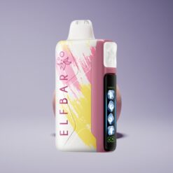 Philippines Wholesaler Elf Bar Ice King 40000 Puffs Peach+ 20ml 5% Nic Rechargeable 850mAh Dual Airflow LCD