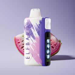 Philippines Wholesaler Elf Bar Ice King 40000 Puffs Sour Strawberry Dragonfruit Rechargeable 850mAh Adjustable Cooling LCD