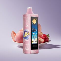 Philippines Wholesaler Elf Bar Planet 25000 Puffs Strawberry Peach+ Mesh 18ml 800mAh 5%