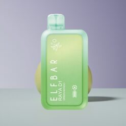 Philippines Wholesaler Elf Bar Raya D1 13000 Puffs Green Mango 18ml 650mAh Type-C Display Screen