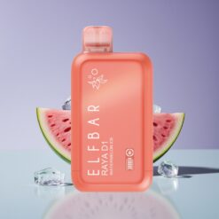Philippines Wholesaler Elf Bar Raya D1 13000 Puffs Watermelon Ice Disposable Vape 18ml 650mAh 50mg